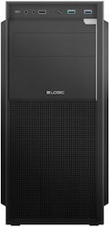 Logic J23 PRO Middle Tower Carcasă PC Neagră