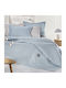 Guy Laroche Arden Tagesdecken Set Halbdoppel aus Polyester Denim 180x240cm 2 Stück