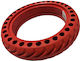 Solid Rubber Tire 8.5x2" Electric Scooters Red