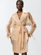 Women's Beige Gabardine