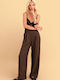 Women's Brown Jumpsuit