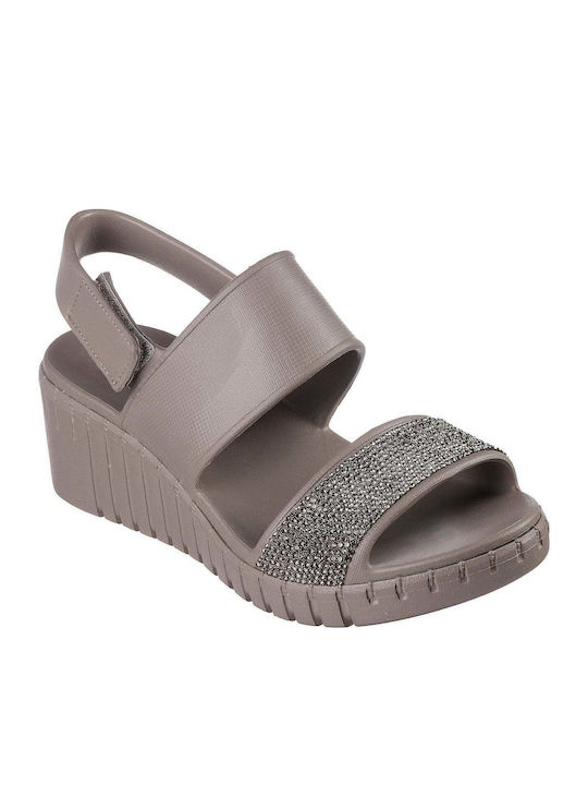Foamies Pier Ave Anatomic Summer Women's Platforms Brown