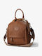Damen Rucksack Aus Rattan Braun