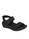 Arya Καλοκαιρινές Γυναικείες Πλατφόρμες Μαύρες