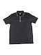 Polo Bluza Tricou Cu Mânecă Scurtă Neagră