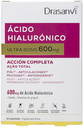 Drasanvi Hyaluronic Acid Ultra Dose 600mg 60 x 60 Ταμπλέτες Drasanvi Hyaluronic Acid Ultra Dose 600mg 60 x 60 Ταμπλέτες
