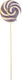 Lollipop Pirouleta Camelot Purple – Small 25g 12pcs