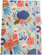 Maxleaf A4 Notebook 80 Sheets Ruled with Light Blue Pen Case