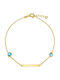 Kids Bracelet ID Made of 14K Gold