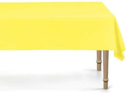 Partydeco Τραπεζομαντηλο Πλαστικο 137x183cm Κιτρινο Partydeco Τραπεζομαντηλο Πλαστικο 137x183cm Κιτρινο