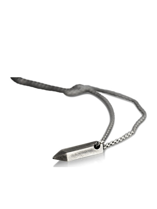 Charm Geometric din Argint