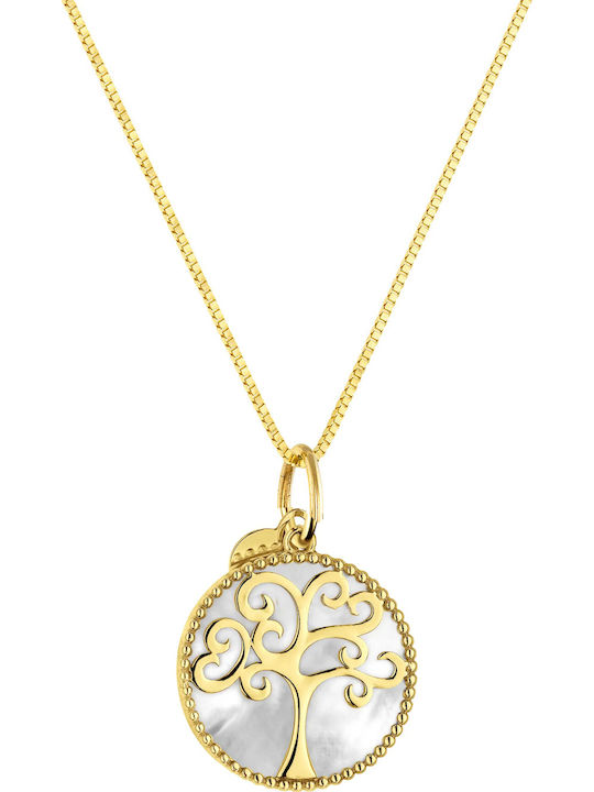 Charm Tree in 14K Gold Black
