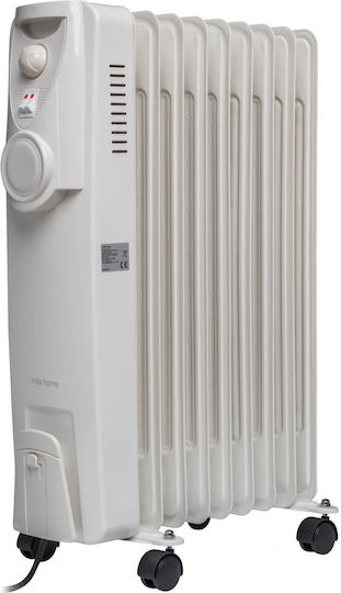 Milla Home Маслен Радиатор с 8 Ребра 2000W