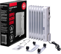 Gotze & Jensen Καλοριφέρ Λαδιού με 6 Φέτες 1500W
