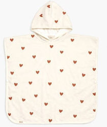 Mrs Ertha Πόντσο Tiny Hearts Mrs Ertha Πόντσο Tiny Hearts
