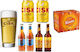 Ποτηρι Μπυρας Cisk 2x Cisk Lager 4 2% 330ml.2 Χ Κιννιε Spritz 4% 250ml 2x Cisk Lager Export 6 Xkinnie 330ml