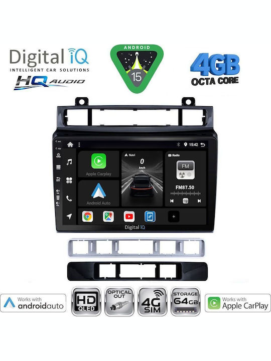 Digital IQ Car Audio System for Volkswagen Touareg 2011-2018 Bluetooth USB WiFi GPS Apple CarPlay Android Auto with 9" Touch Screen