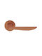 Zogometal Middle Door Lever with Rosette 2061 Pair with Mouthpiece Copper Aged