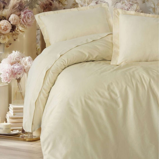 Cottonbox Set Huse Pentru Pilote Duble 200x220cm Bej