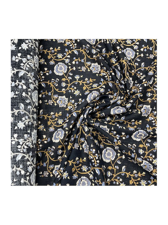 Decoration Fabric Cotton By Meter Width 145cm Crystal Flow