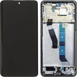Ersatzbildschirm Mit Rahmen Für Xiaomi Redmi Note 15 5G Schwarz Ersatzbildschirm Mit Rahmen Für Xiaomi Redmi Note 15 5G Schwarz