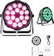 Light4me Quatro Par 18x10w RGBW LED Stage Projector Lighting Event Decoration Light