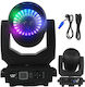 Evolights Galacto Movable Head 120w Rgbl Led + 24x0.1w Rgb Smd5050 Led Effect Ring