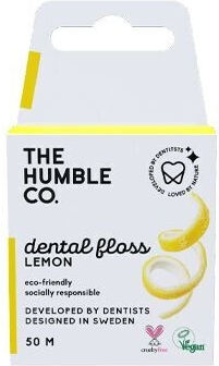Humble Ață Dentară cu Aromă de Lămâie 50m