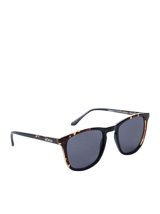 Moken Unisex Sonnenbrillen mit Braunen Rahmen mit Polarisiertem Glas