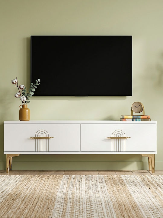 Stand TV Auriu L120xA30xÎ41cm