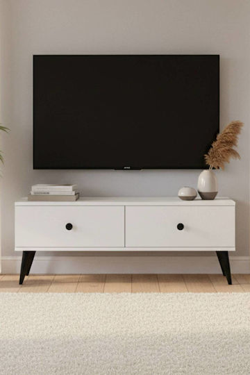 Black TV Stand L120xD30xH41cm