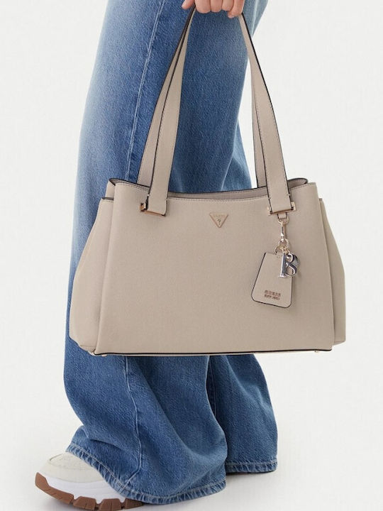 Guess Women's Shoulder Bag Ecru