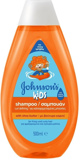 Johnson & Johnson Υποαλλεργικό Παιδικό Σαμπουάν για Εύκολο Χτένισμα σε Μορφή Gel , Ιδανικό για Μπούκλες 500ml