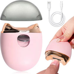 Electric Nail Clipper Zola Usb Charging Plastic 8.5x6 Cm Pink