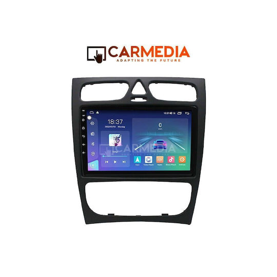 Carmedia Car Audio System for Mercedes-Benz C Class 1999-2004 (Bluetooth/USB/WiFi/GPS/Apple CarPlay/Android Auto) with 9" Touch Screen