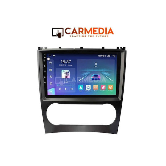 Carmedia Car Audio System for Mercedes-Benz CLK Class 2004-2008 Bluetooth USB WiFi GPS Apple CarPlay Android Auto with 9" Touch Screen