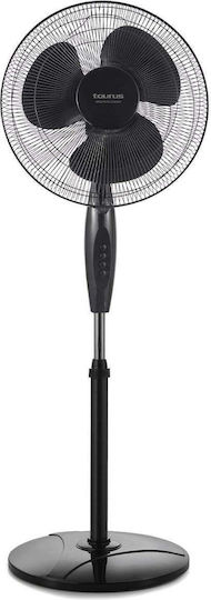 Taurus GRECO 16CR Pedestal Fan 45W 40cm Diameter Black