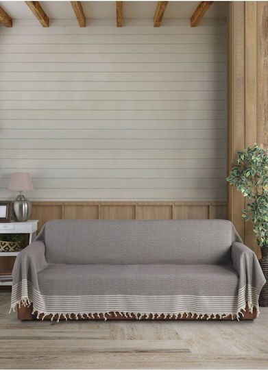 SteweHome Ριχτάρι Τριθέσιου Καναπέ 180x300εκ. Μπουλντάν
