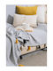 SteweHome Knitted Armchair Throw 170x200cm Beige