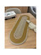 SteweHome Cotton Knitted Silver Table Runner 30x80cm