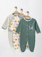 SteweHome Beige Onesies Set 3 Pieces