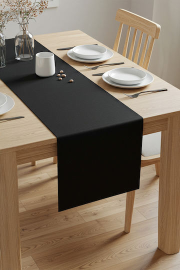 SteweHome Ράνερ Μαύρο 150x50εκ. SteweHome Ράνερ Μαύρο 150x50εκ.
