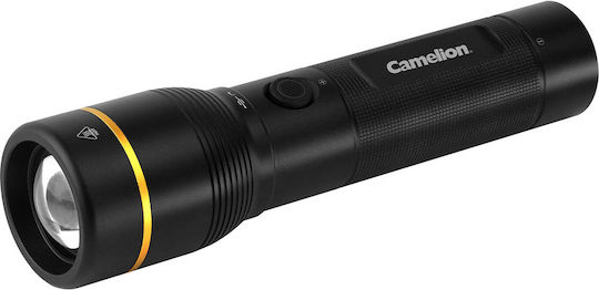 Camelion Rechargeable LED Flashlight with Maximum Brightness 2000lm