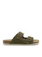 Leather Women's Anatomic Sandals Khaki
