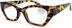 Optosquad Damentaugliche Lesebrillen +4.00 in Braun Farbe OPT-036-3