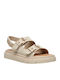 Women's Flat Sandals Flatforms Beige
