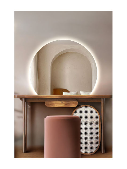 SteweHome Καθρέπτης Μπάνιου Led 45x50cm Λευκός