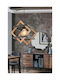 SteweHome Multicolour Pendant Ceiling Light For 20 E27 Bulbs 25x25x20cm