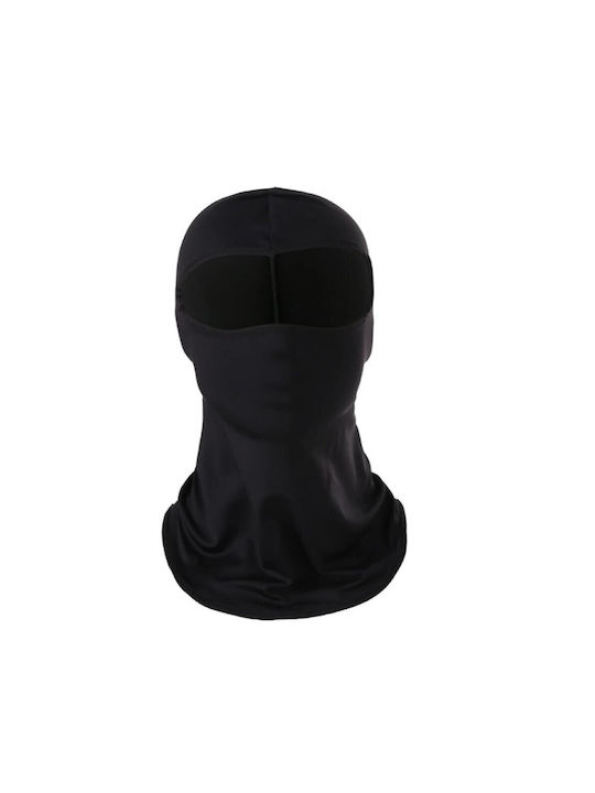 Full Face Motorcycle Rider Balaclava Polyester Black Colour
