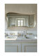 SteweHome Bathroom Mirror 41x76cm Gold